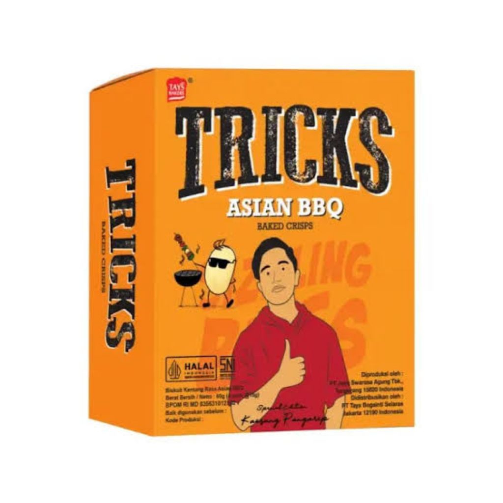 Tricks Snack Kentang All Variant 15g 1:Dus Isi 4 Pcs