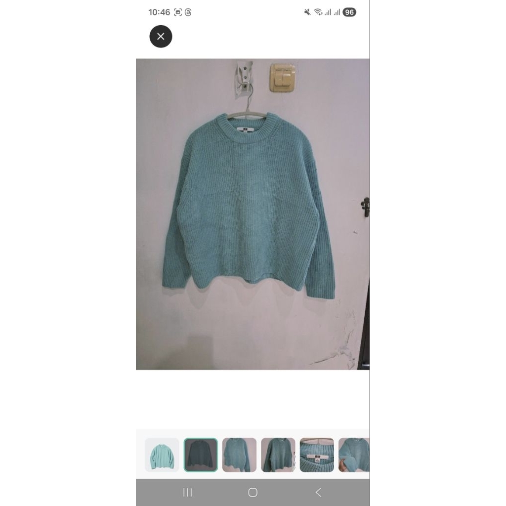 UNIQLO WASHABLE CREWNECK SWEATER