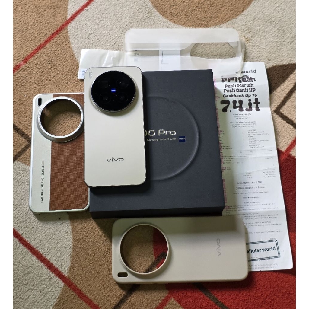 Vivo X300 Pro 16/512 second garansi resmi