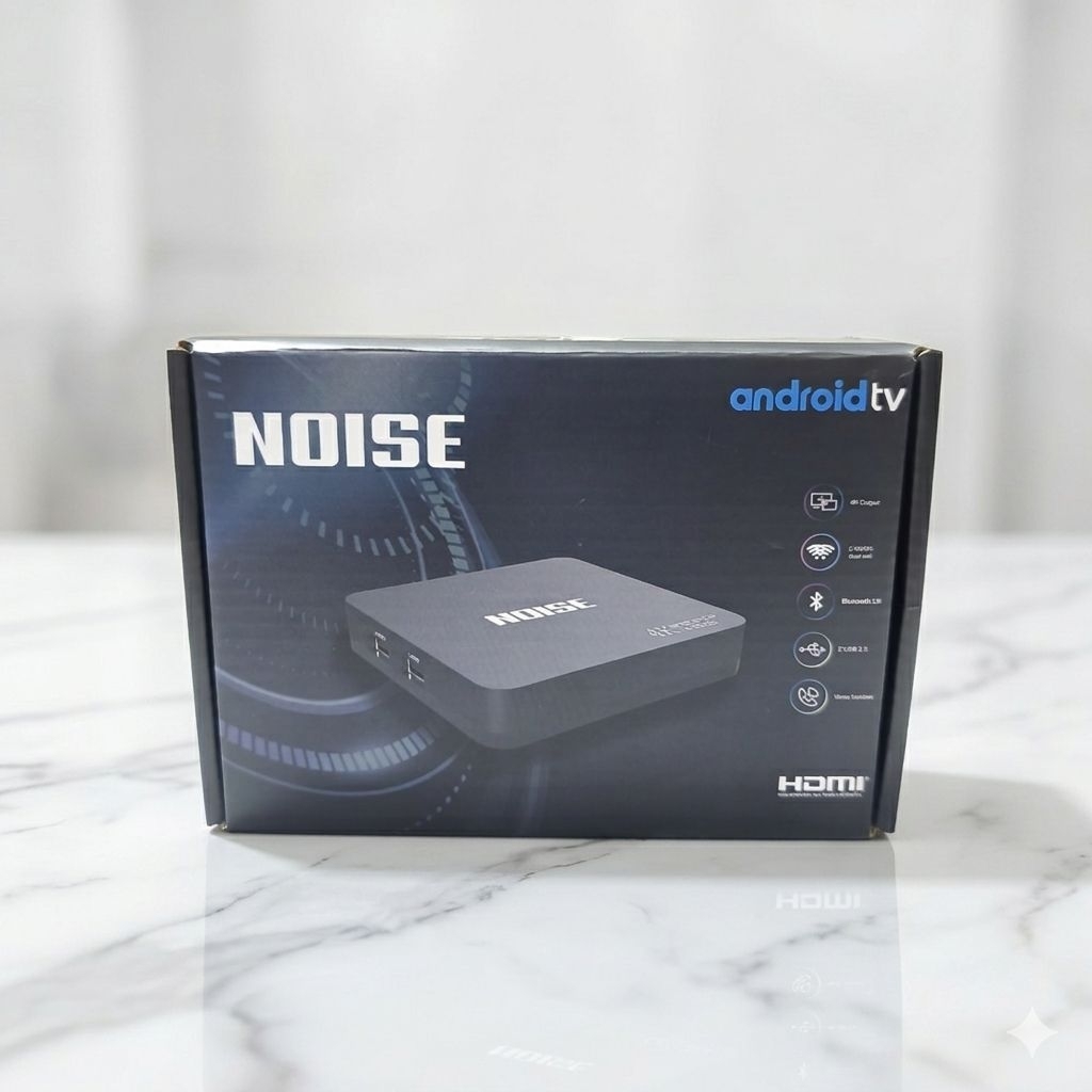 Noise Android TV Box dengan Remote Google Voice