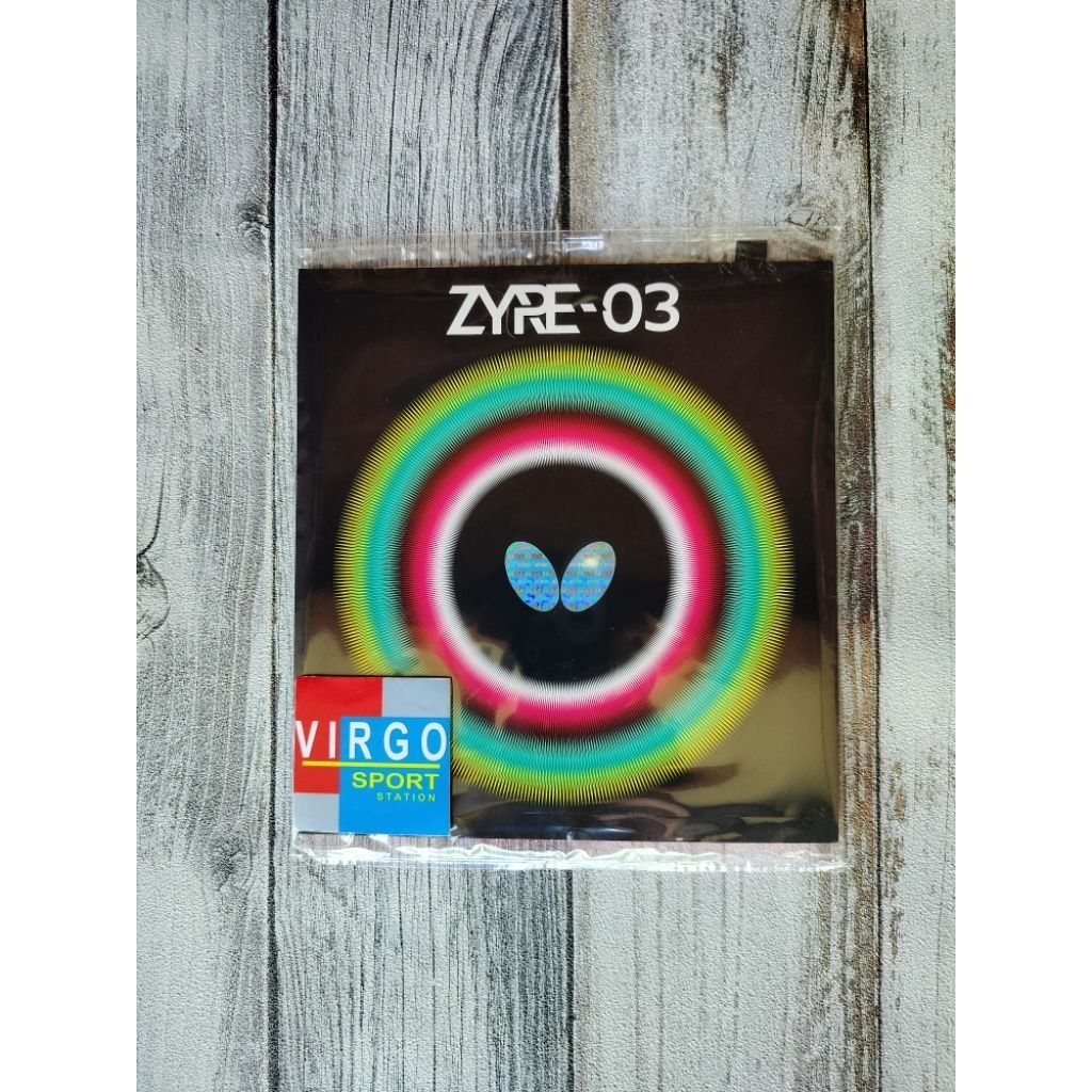Butterfly ZYRE 03 karet bat bet pingpong tenis meja