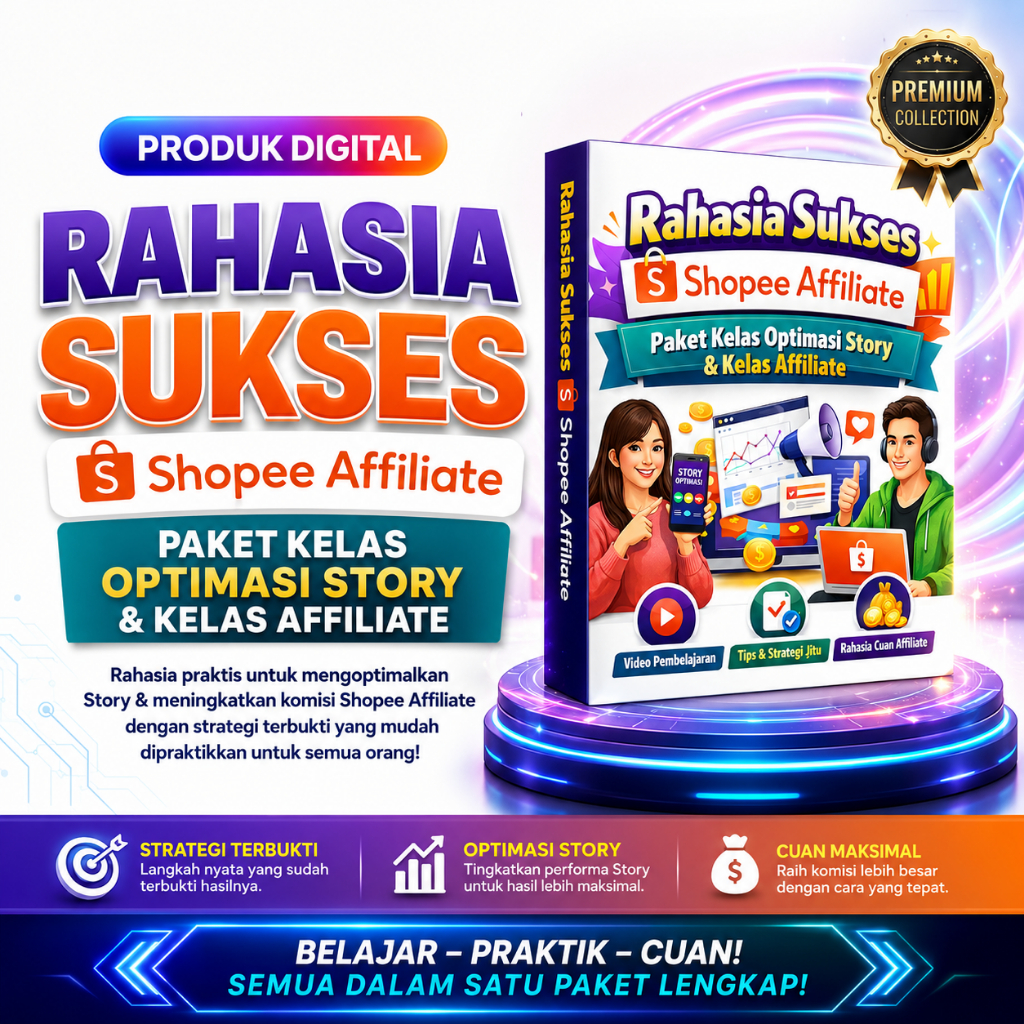 ID031 - Paket Kelas Optimasi Story & Affiliate Marketing untuk Jualan Online