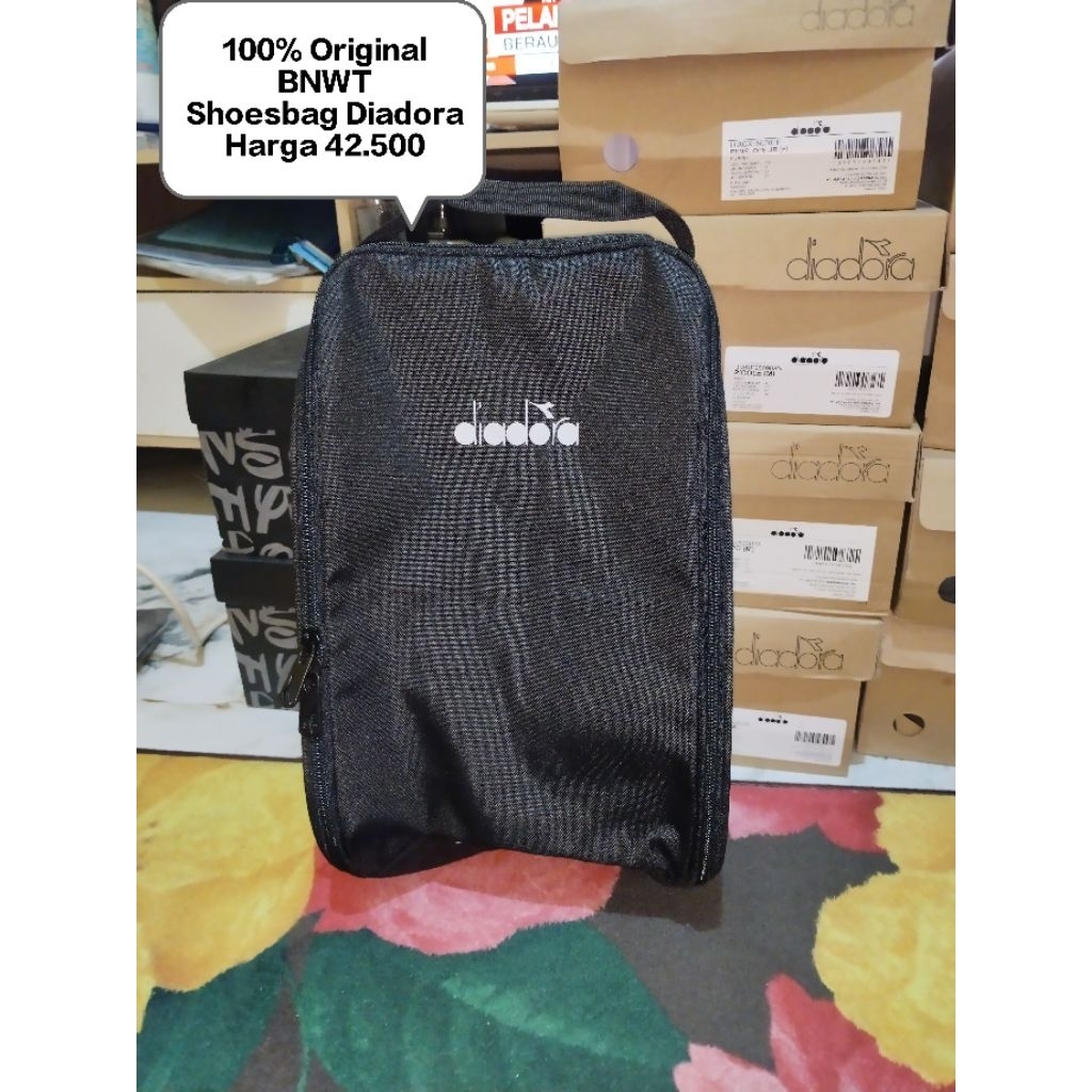 Tas Futsal Tas Tenteng Shoes Bag Diadora Original