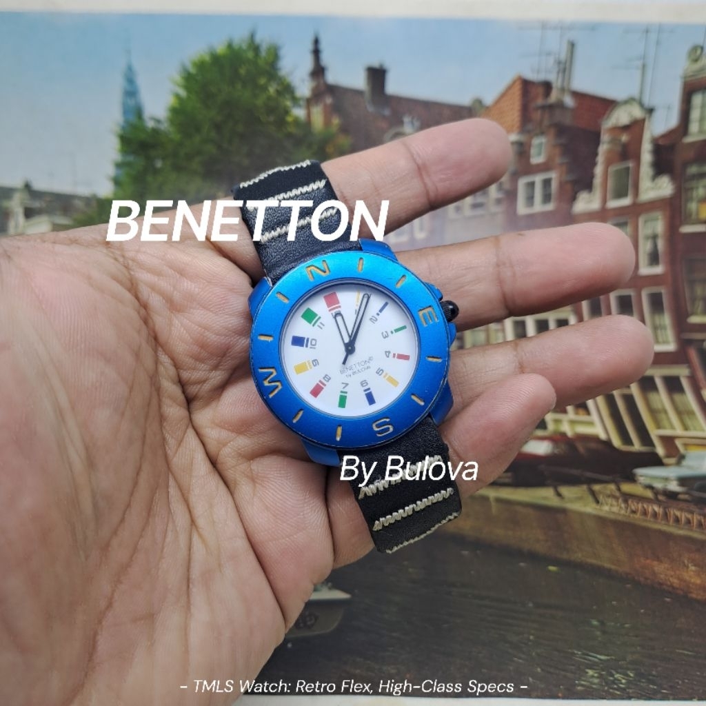 Jam Tangan United Colors Of Benetton by bulova Vintage