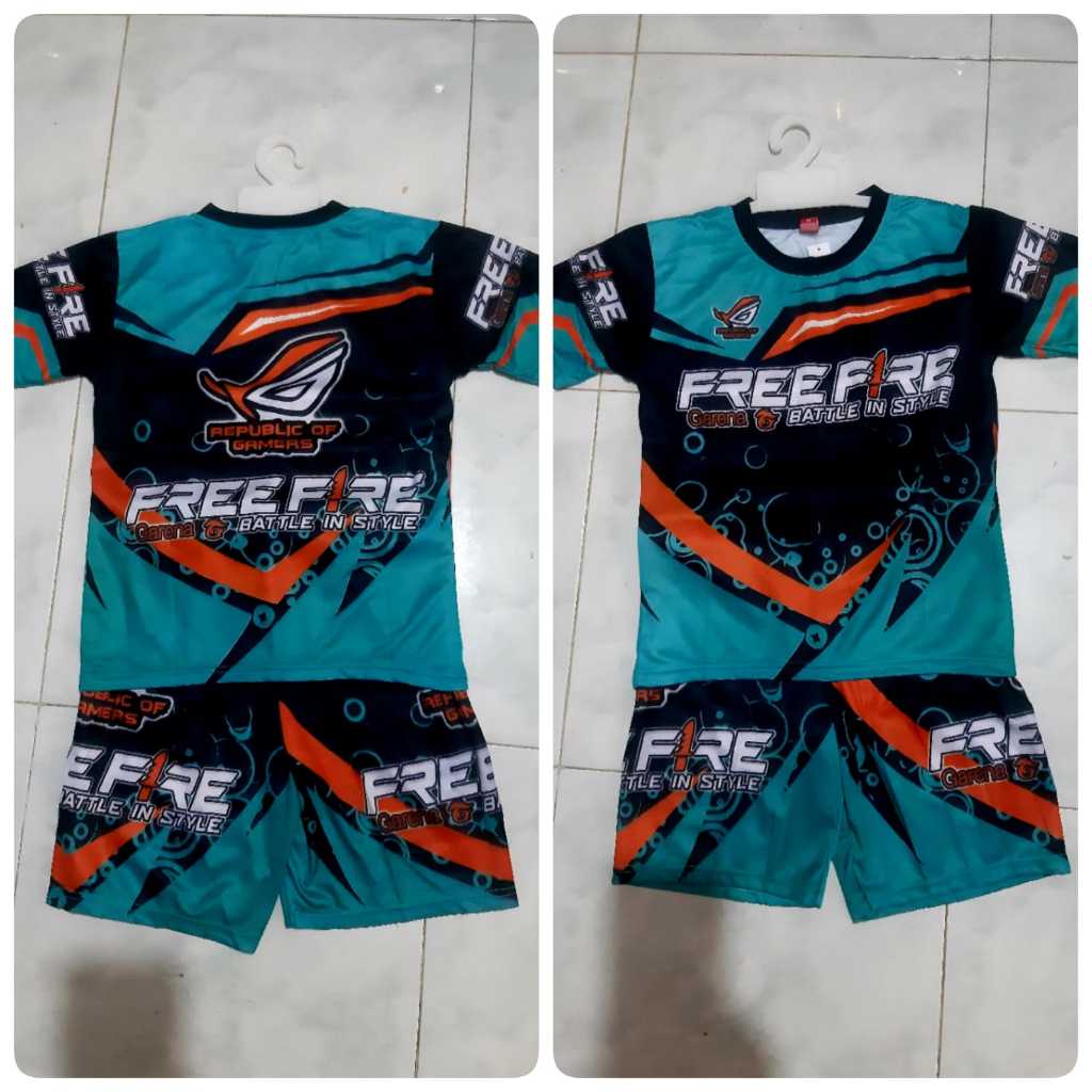 SETELAN ANGEL FF ANAK LAKI LAKI | CELANA ANGEL JOGER ENJEL FF TERBARU GAMING FREE FIRE KEKINIAN CELA