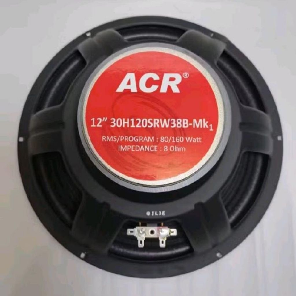 SPEAKER 12 INCH WOOFER ACR 160WATT 8OHM 12IN 12" 12 IN 12INCH WOFER ACR 38B 30H120SRW38b ORIGINAL