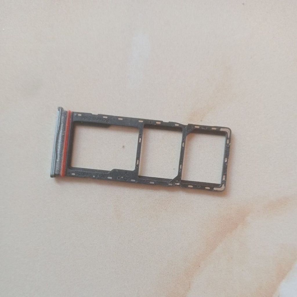 simtray slot SIM Infinix 10 play ORI copotan