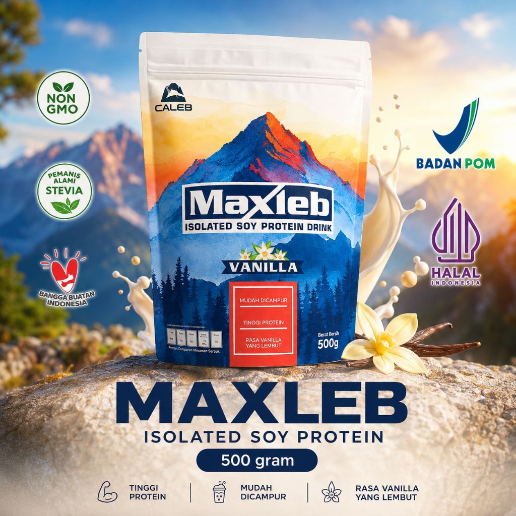 MAXLEB - Isolated Soy Protein Drink 500 gram