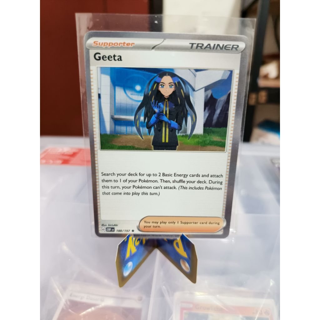 Geeta 188/197 Holo - Obsidian Flames