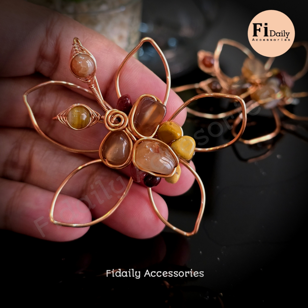 FIDAILY Bros Bunga Korsase Elegan Besar