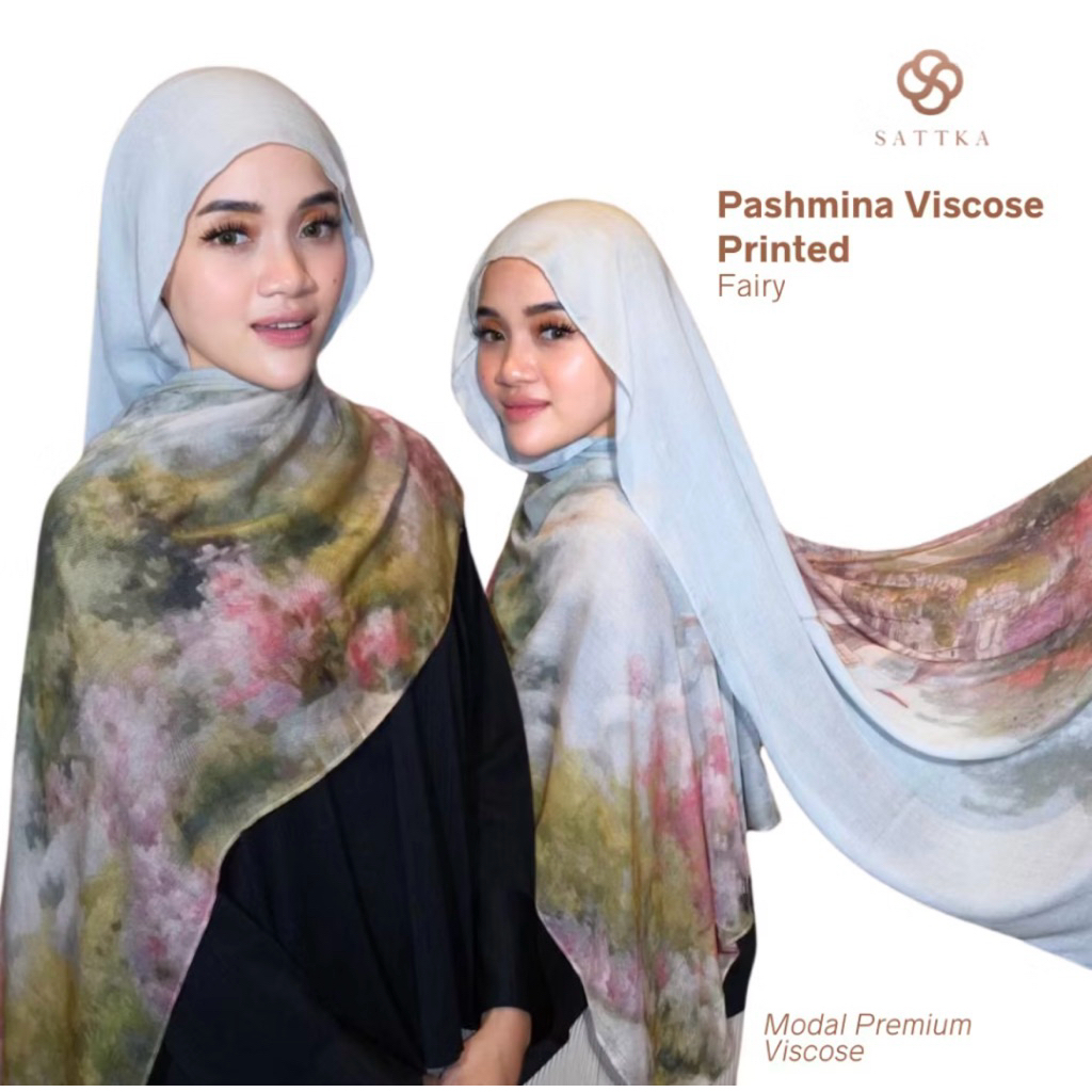 preloved pashmina viscose fairy sattka