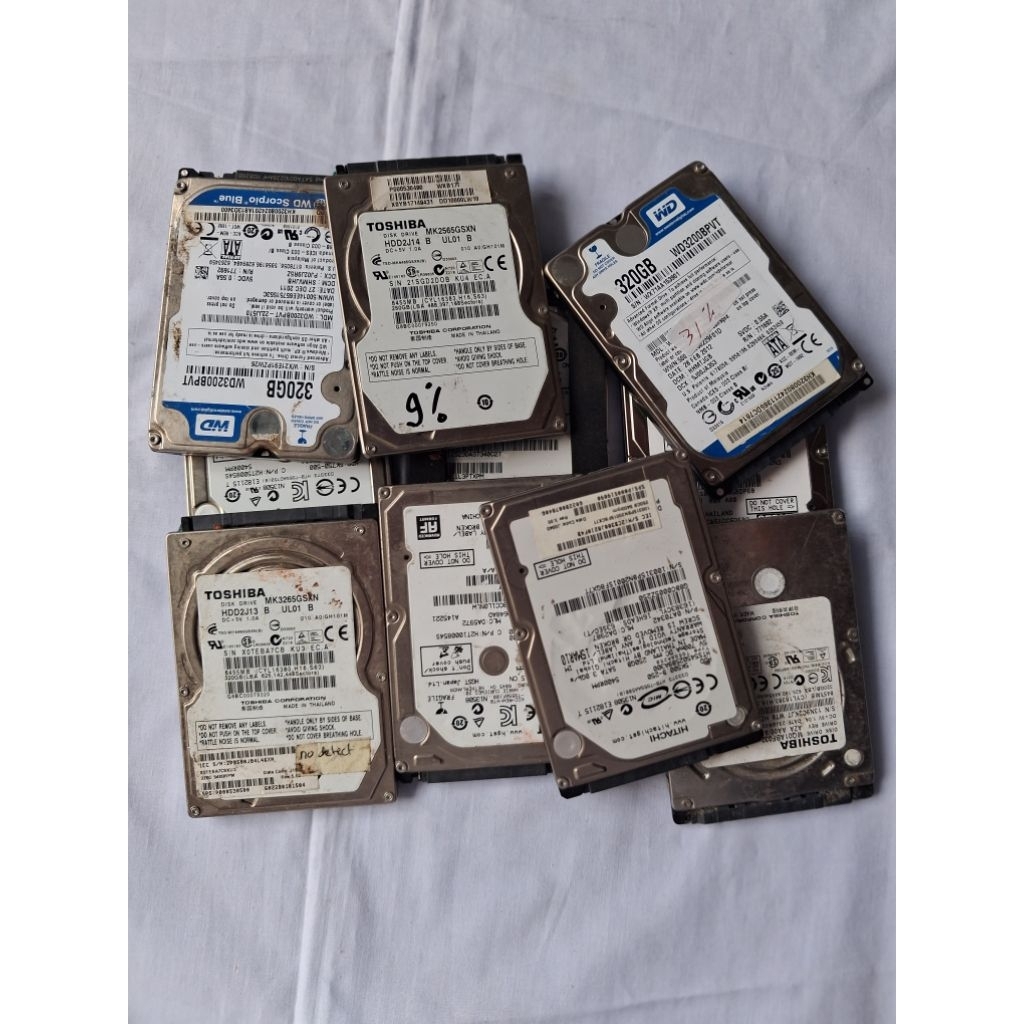 HDD SATA PC & Laptop Rusak 2.5/3.5 Inch – No Detect / Bad Sector