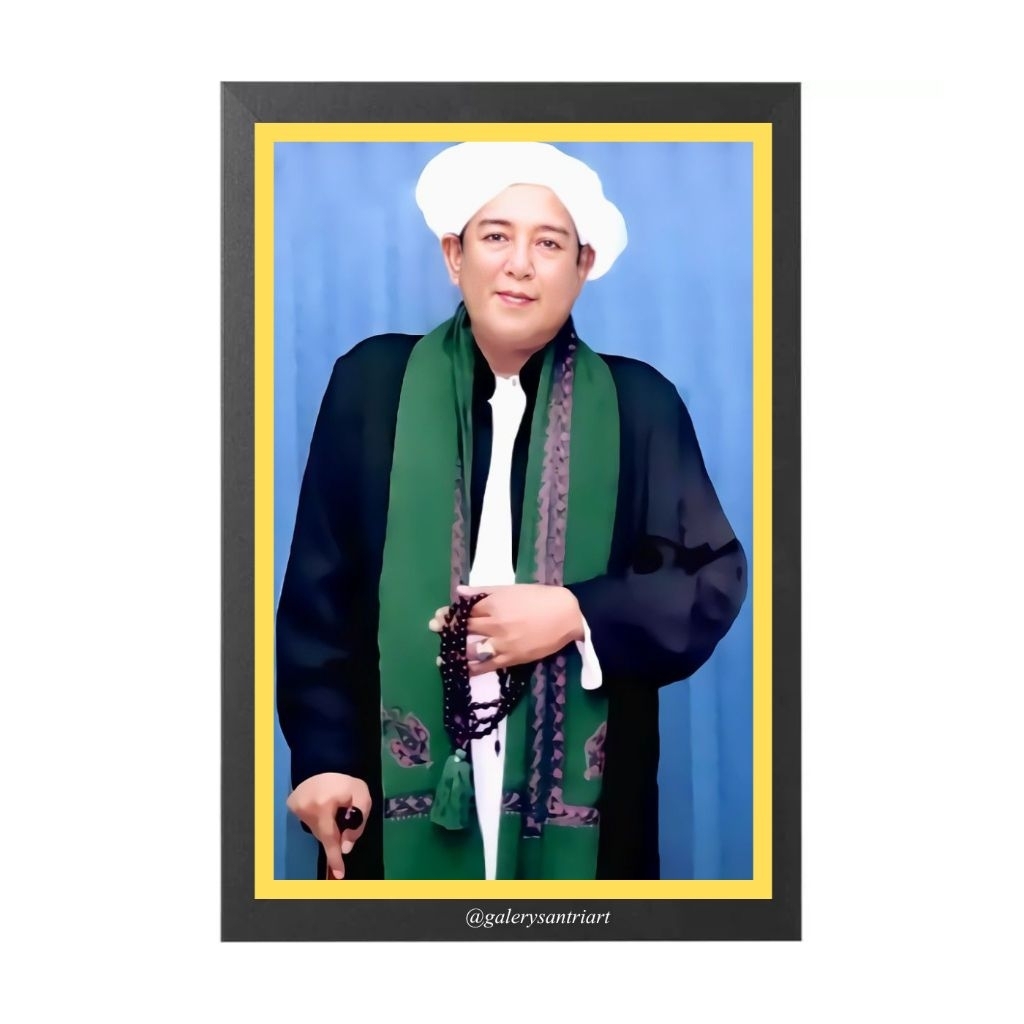 HIASAN DINDING POSTER FOTO ABAH GURU SEKUMPUL