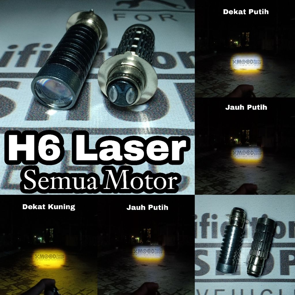 Led D2 Laser H6 Motor