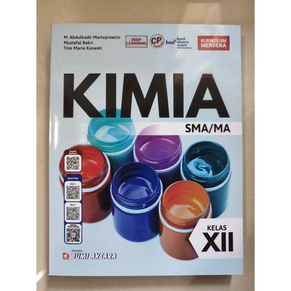 Bumi Aksara KIMIA kls XII 12 SMA MA Kurikulum Merdeka