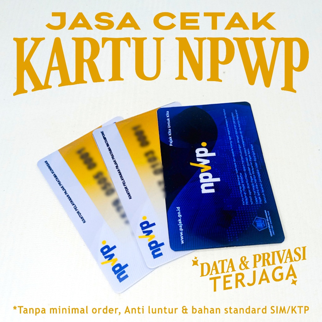 Cetak Kartu NPWP