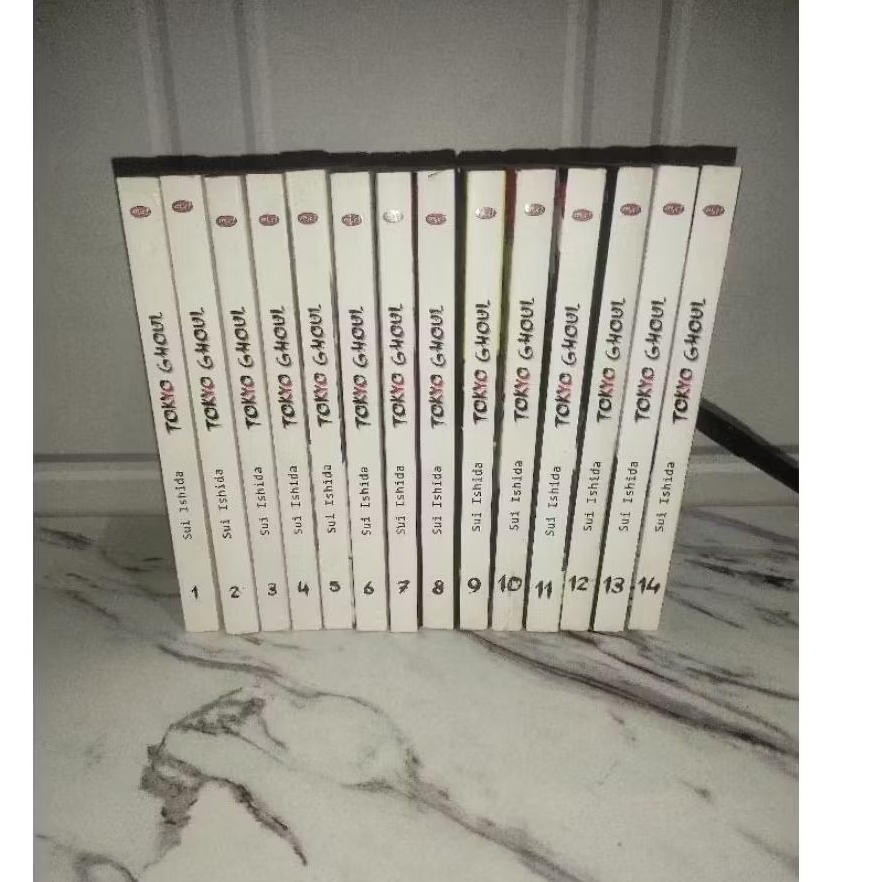 komik tokyo ghoul vol 1-14 set tamat NET