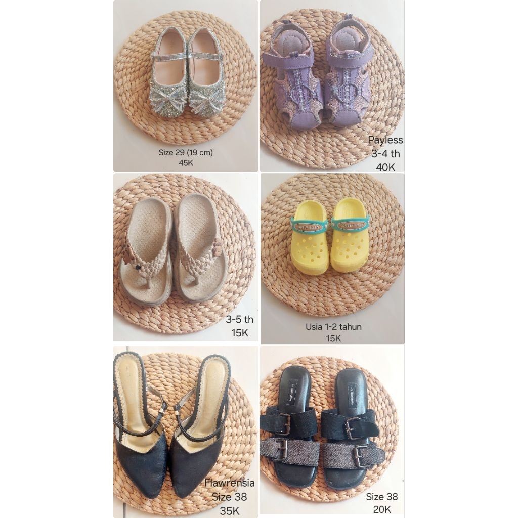 Sepatu Anak Perempuan dan Dewasa