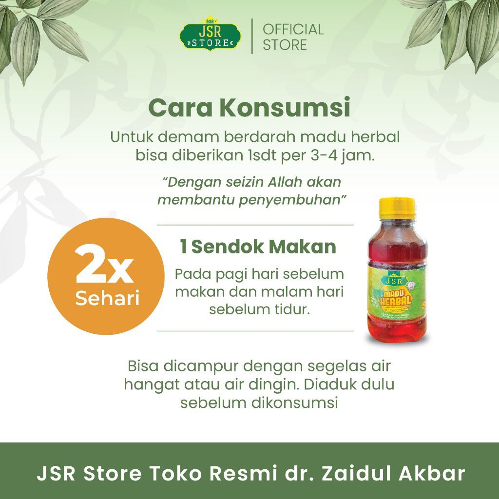MADU SANGKET JSR dr Zaidul Akbar 100% Asli &Murni _ madu jsr