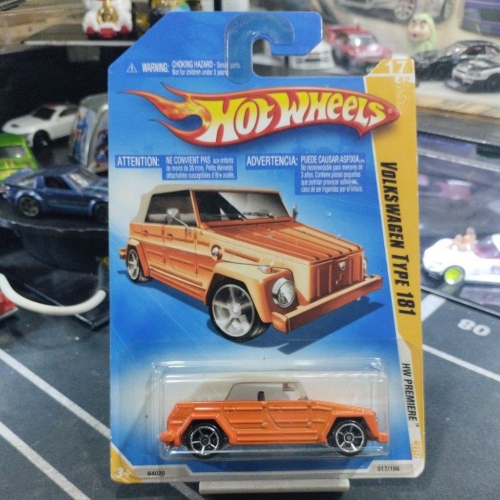 HOT WHEELS VOLKSWAGEN TYPE 181 ORANGE (223)