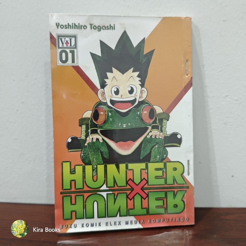 Komik Hunter x Hunter Original Vol 1 (preloved ada staples)