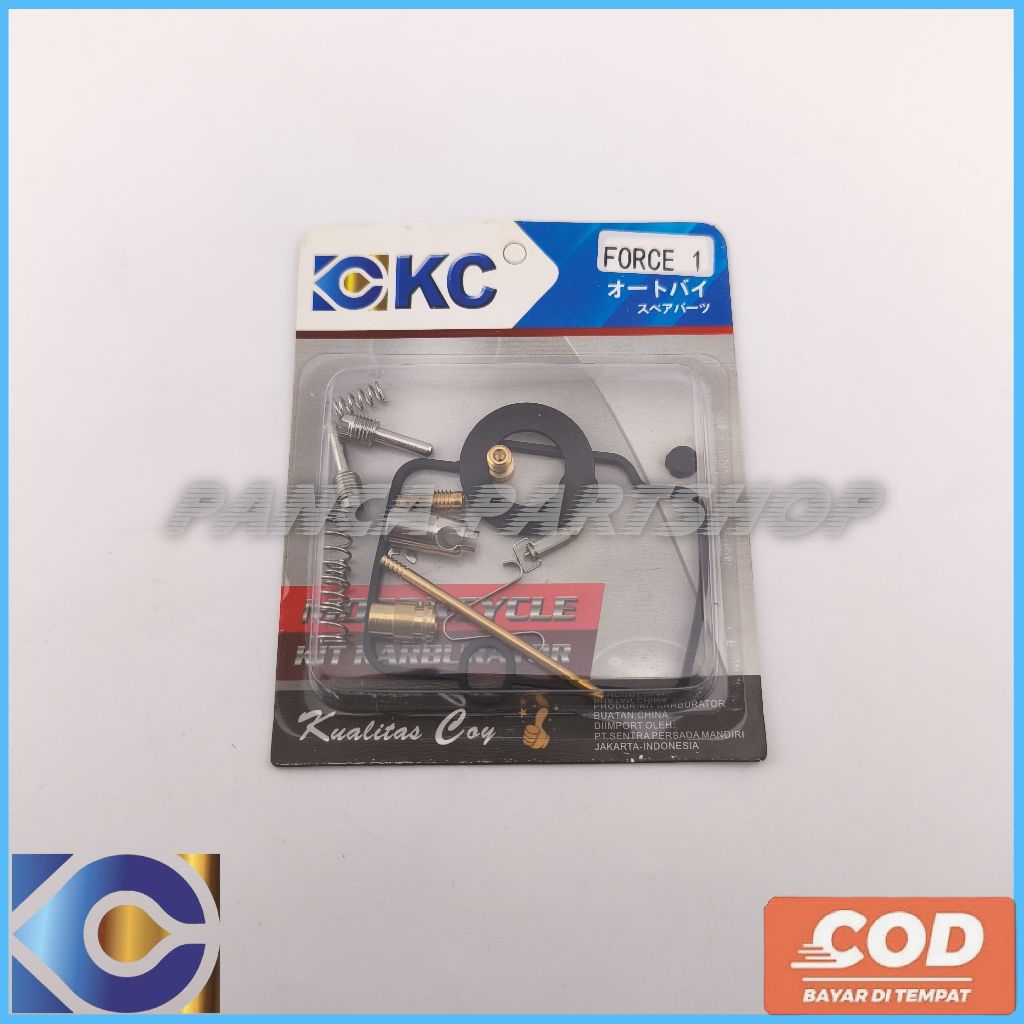 KC - REPARKIT F1ZR FORCE 1 KARBURATOR KIT CARBURATOR KARBU SPUYER SET PARKIT REPAIRKIT REPAR KIT MAI
