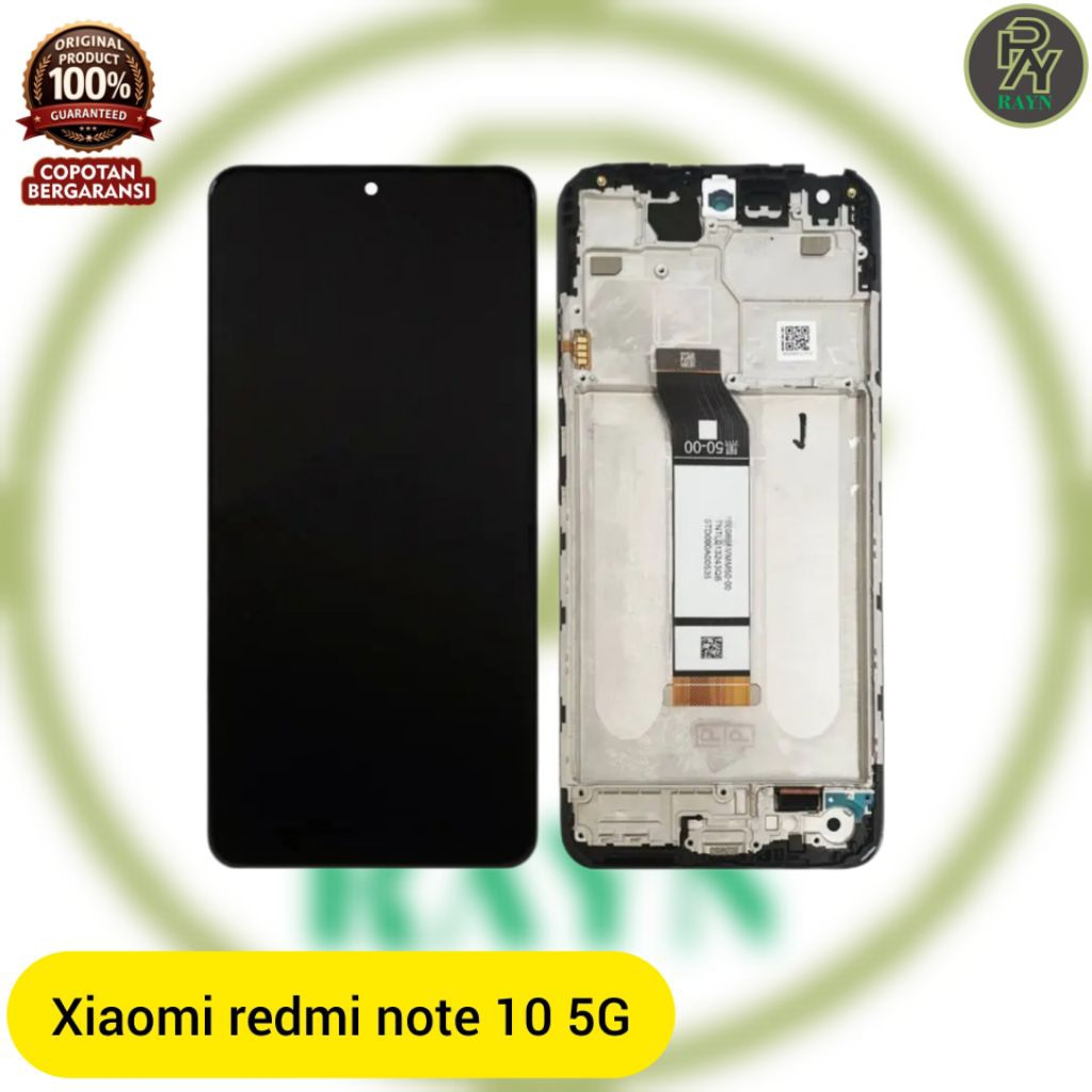 LCD plus frame XIAOMI redmii note 10 5G original copotan bergaransi
