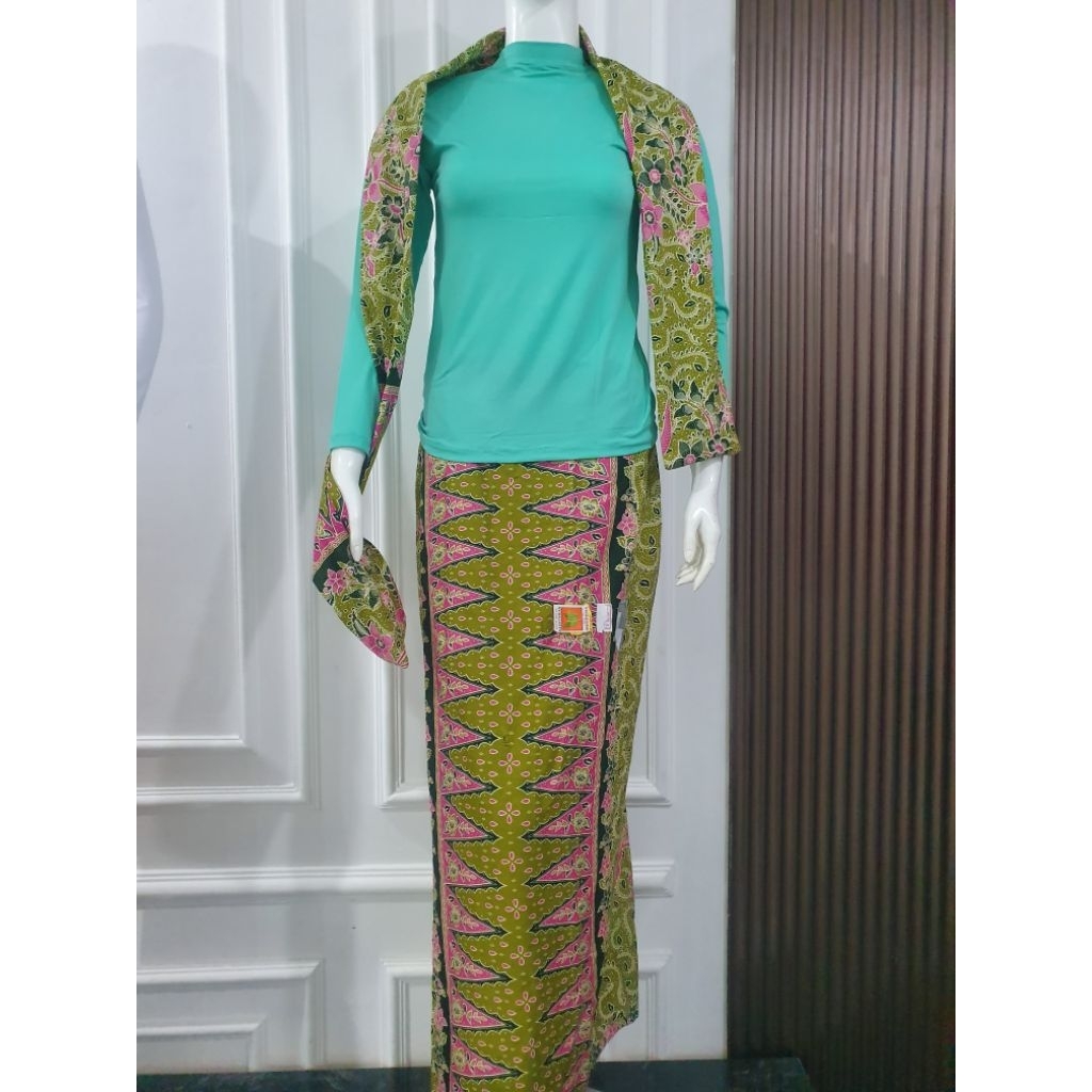 SET Rok Tumpal Selendang/ SET rok pucuk rebung plus Selendang/ Set rok basiba plus selendang