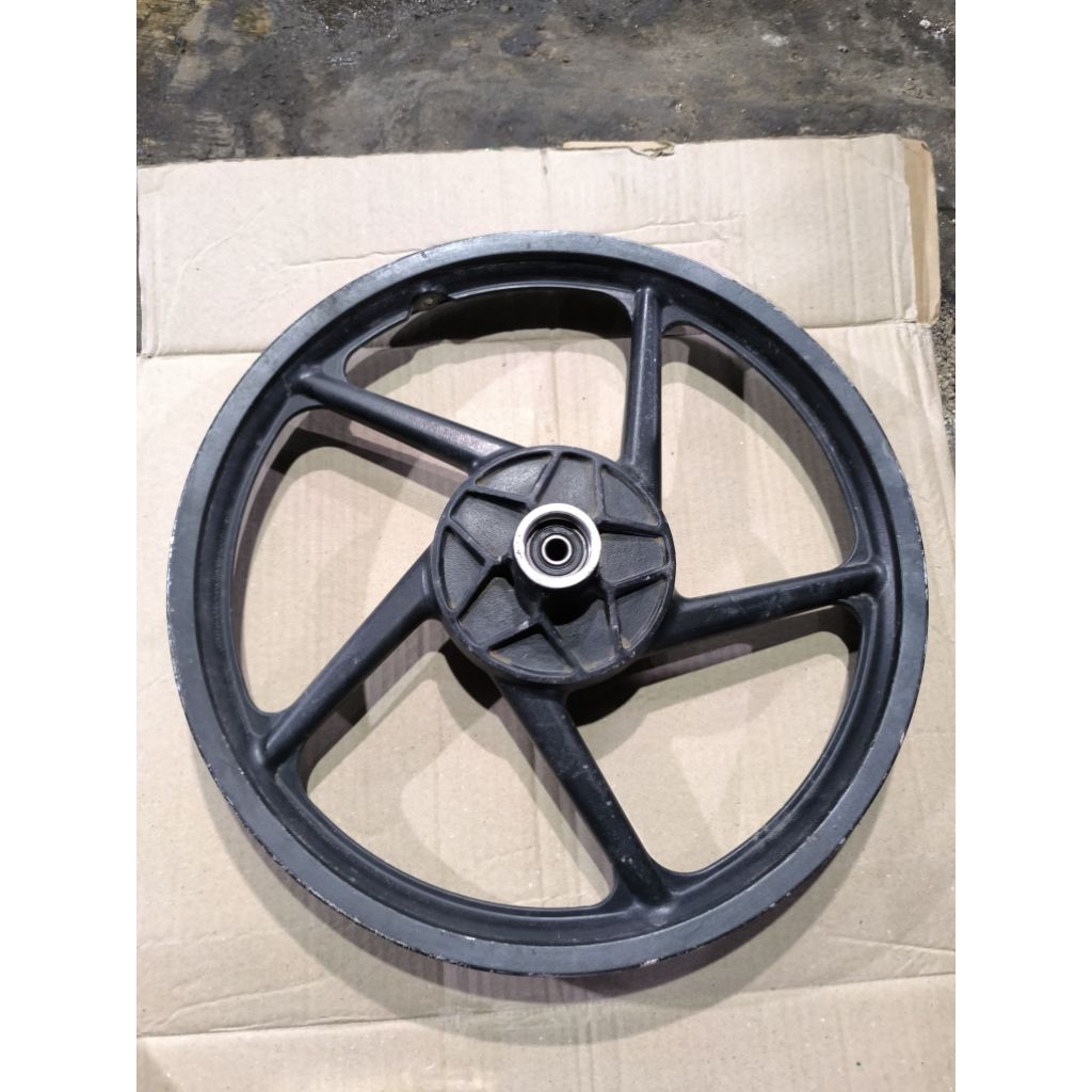 Velg Depan Bajaj Pulsar Tromol Original Second Siap Pakai