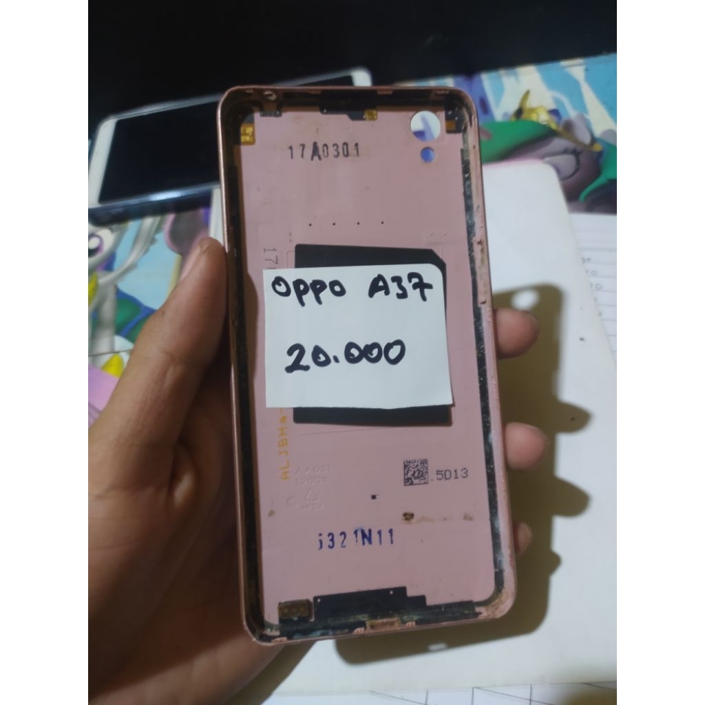 Backdoor Oppo A37 Original Cabutan