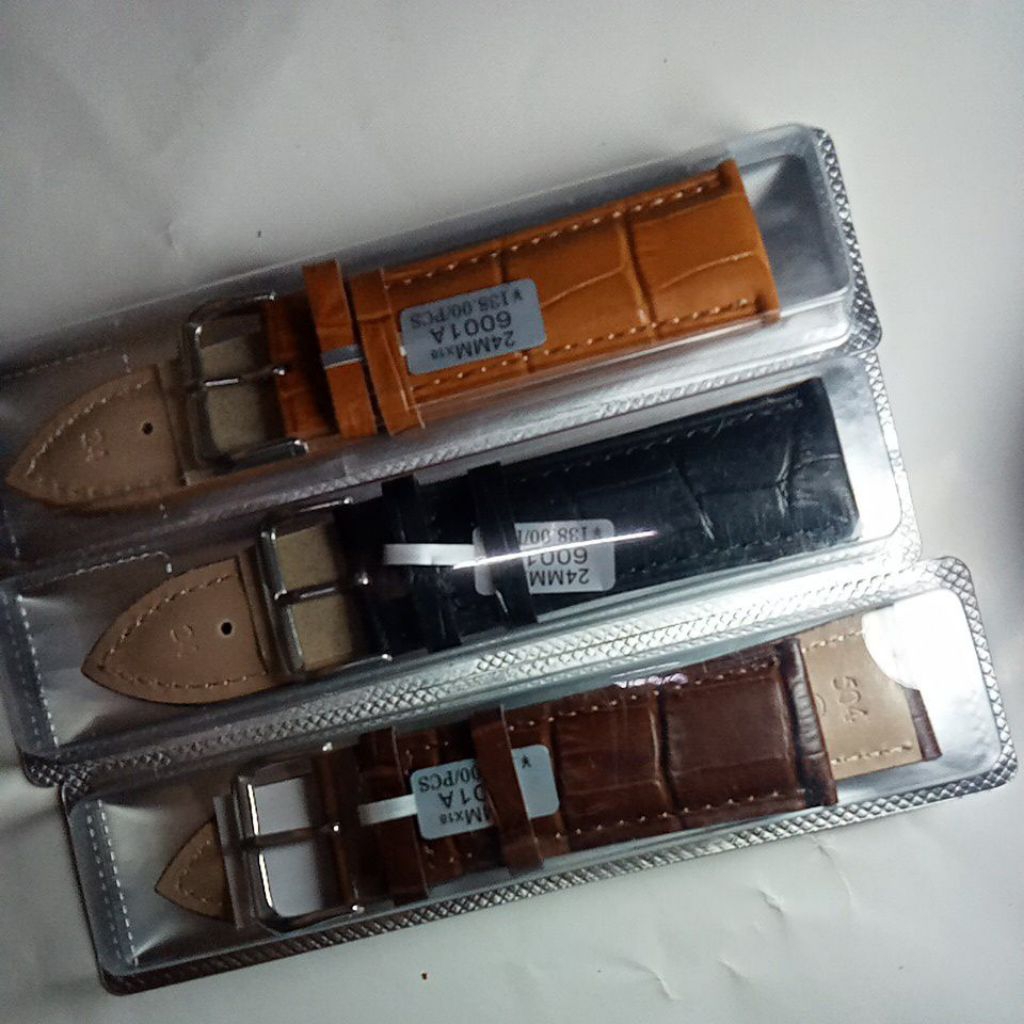 Tali Jam Tangan Kulit Sintetis Anti Alergi dari Time King