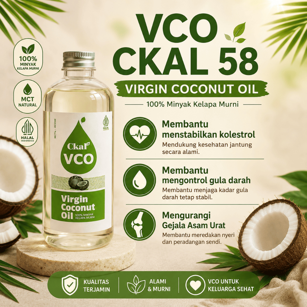 vco virgine coconut oil | 1000ml | minyak kelapa murni | vco organic | herbal vco