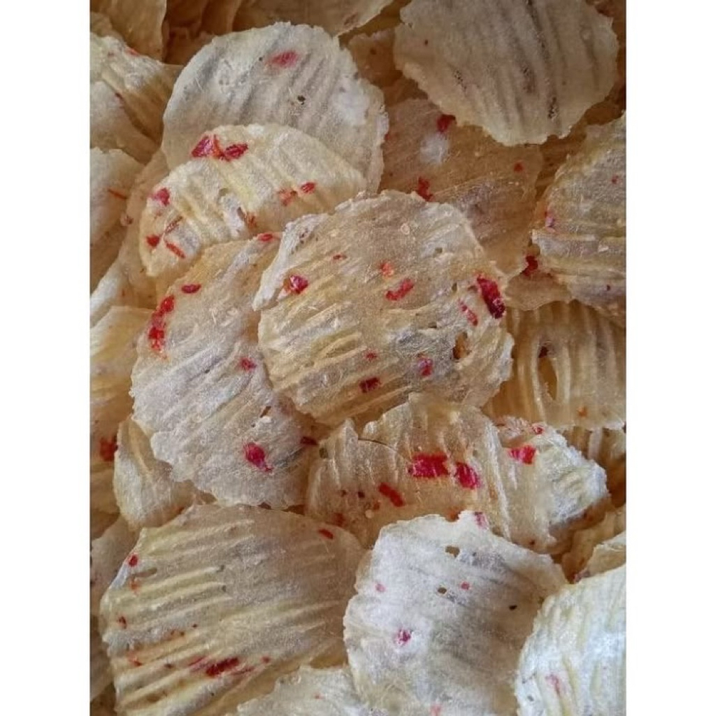 krupuk opak singkong enye nye kecimpring mentah isi 5 pedas