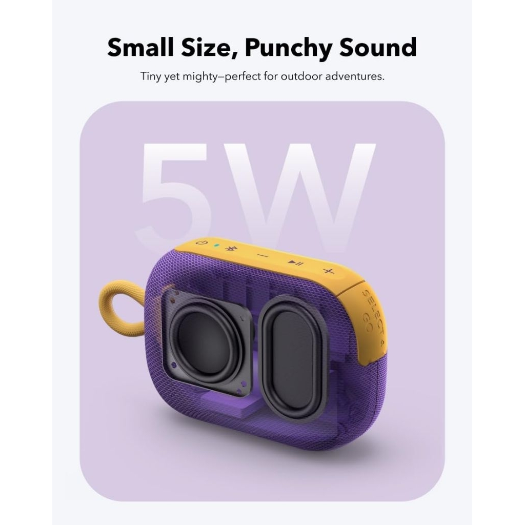 ANKER SOUNDCORE Select 4 GO Bluetooth Speaker Portable | Garansi Resmi ANKER INDONESIA