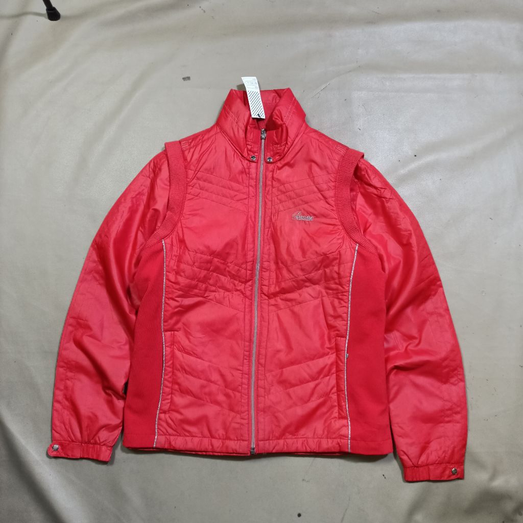 jaket lecaf hybrid vest women used verygood