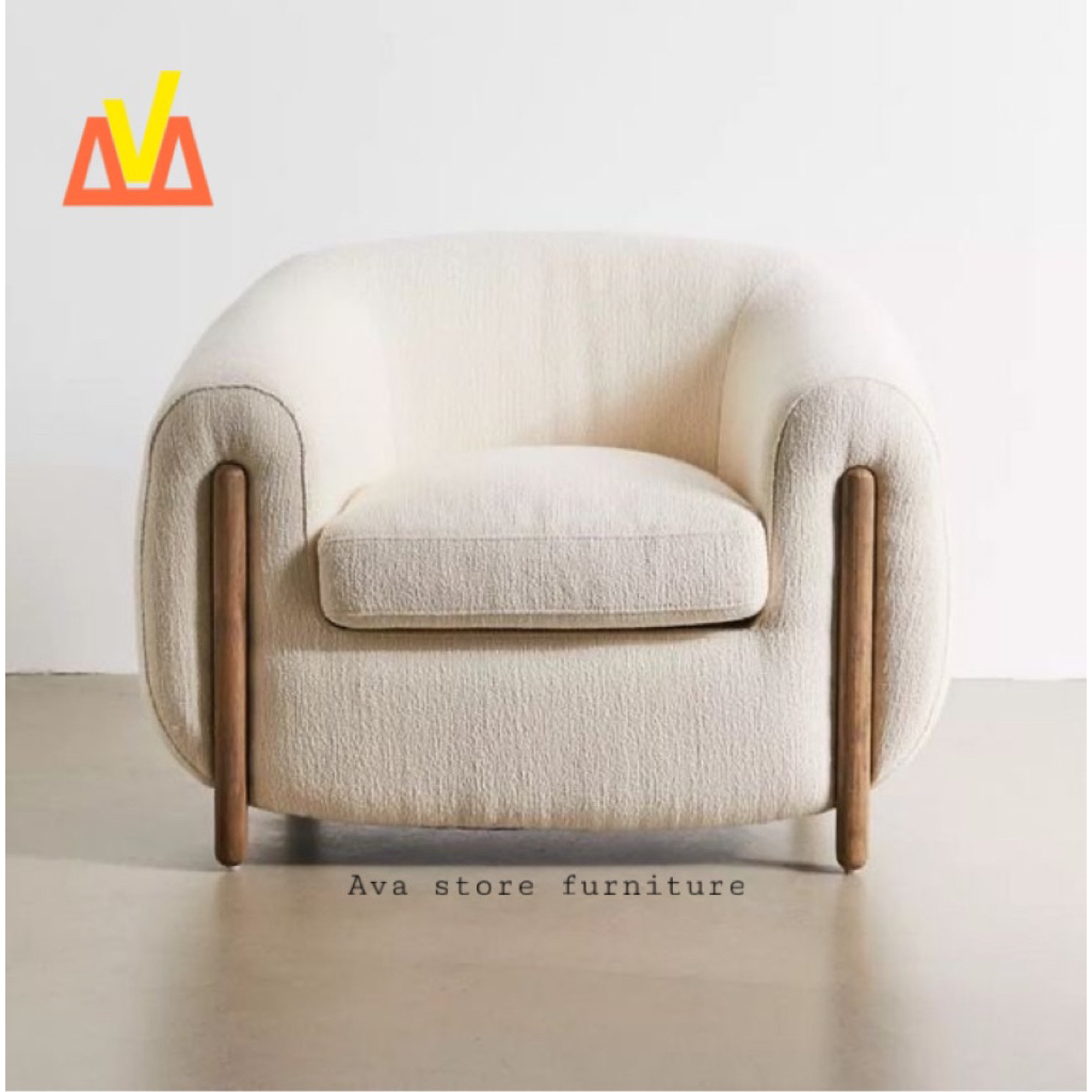 Single Chair kursi Santai Sofa Santai Minimalis Kursi Cafe Sofa cafe