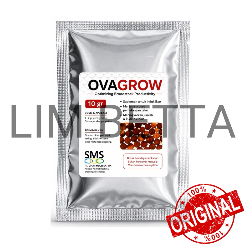ECERAN 10 GRAM OVAGROW / VITAMIN INDUK IKAN