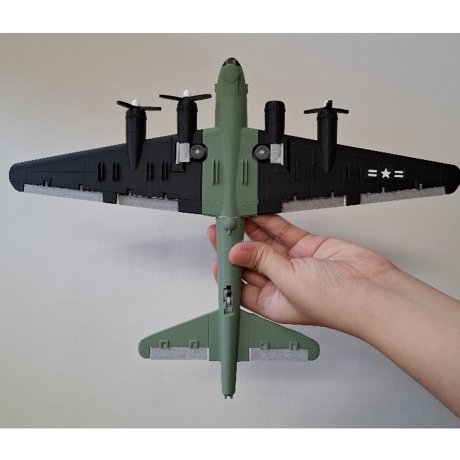 3D Print Pesawat B17 Miniatur Mainan Anak Diecast Dekorasi
