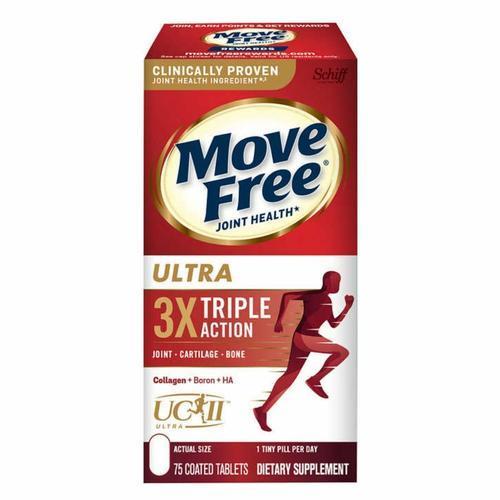 Schiff Ultra Triple Action 3X Joint Move Free Schif Sendi Tulang Otot 75 tablet