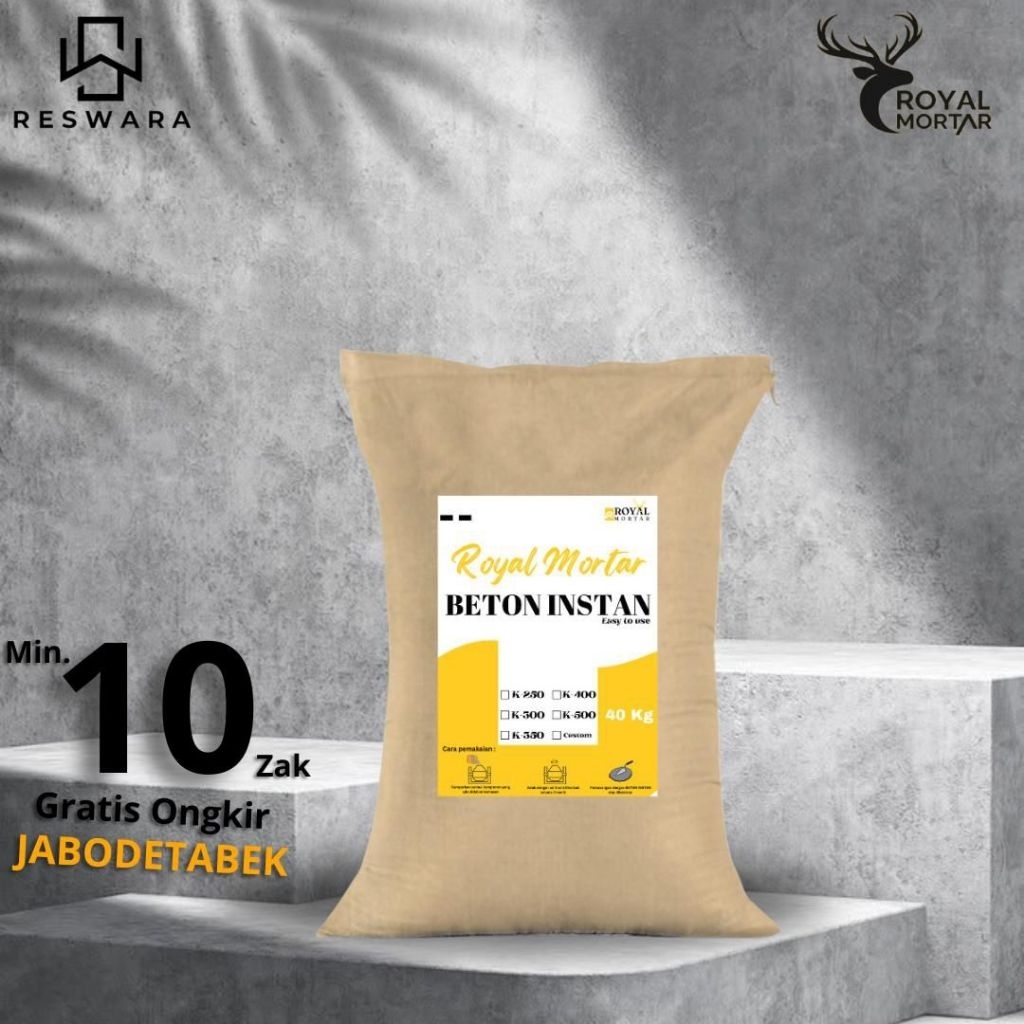 K250 - K500 | Beton Instan | Royal Mortar | Semen Instan