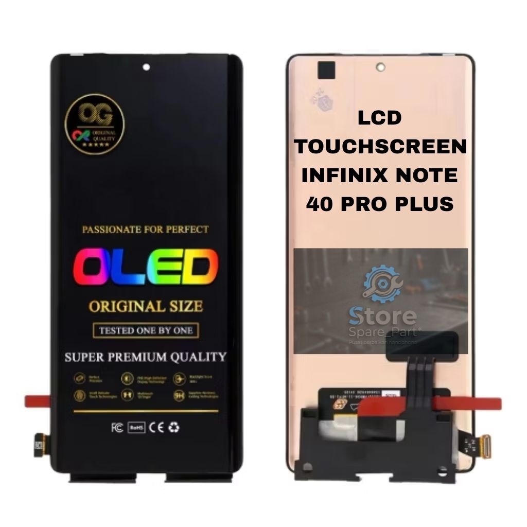 LCD TOUCHSCREEN INFINIX NOTE 40 PRO PLUS OLED/AMOLED ORIGINAL FULLSET