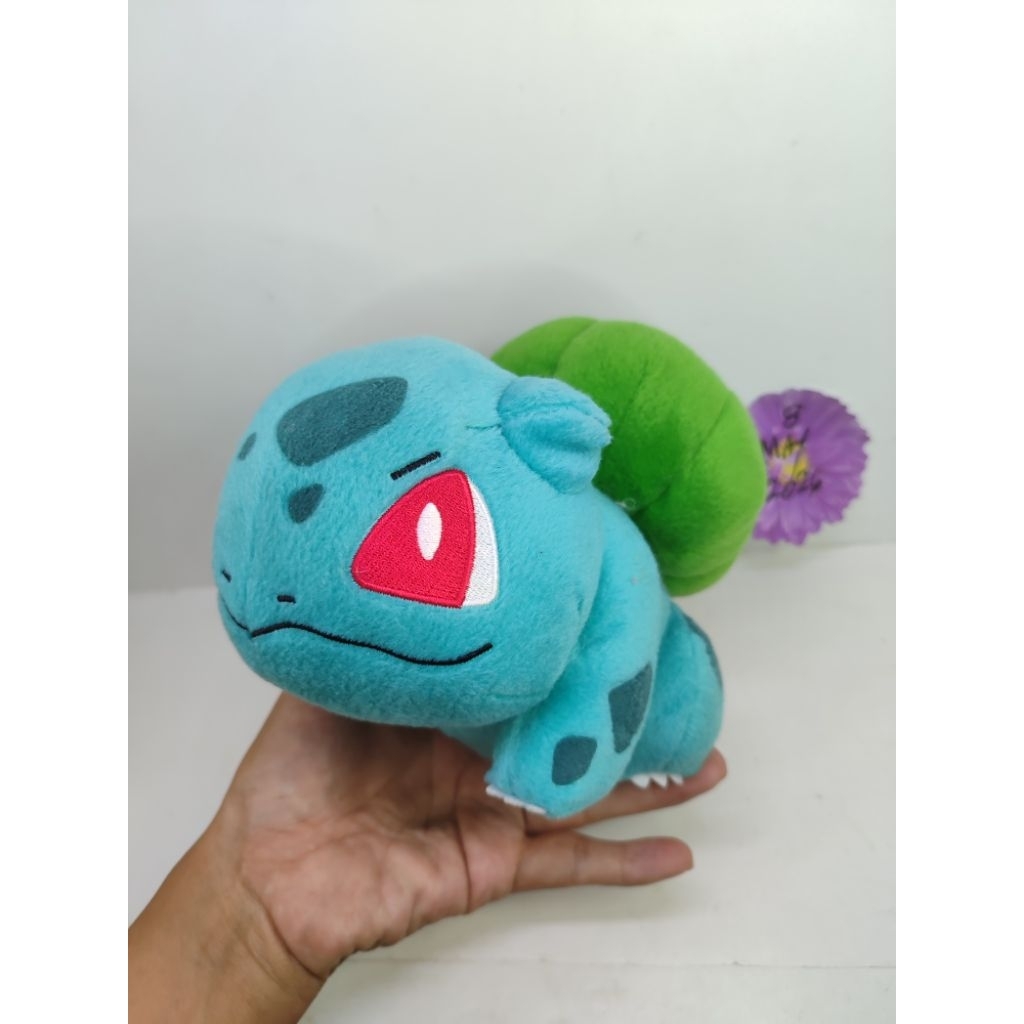 boneka Bulbasaur pokemon Bulbasaur tomy changi original