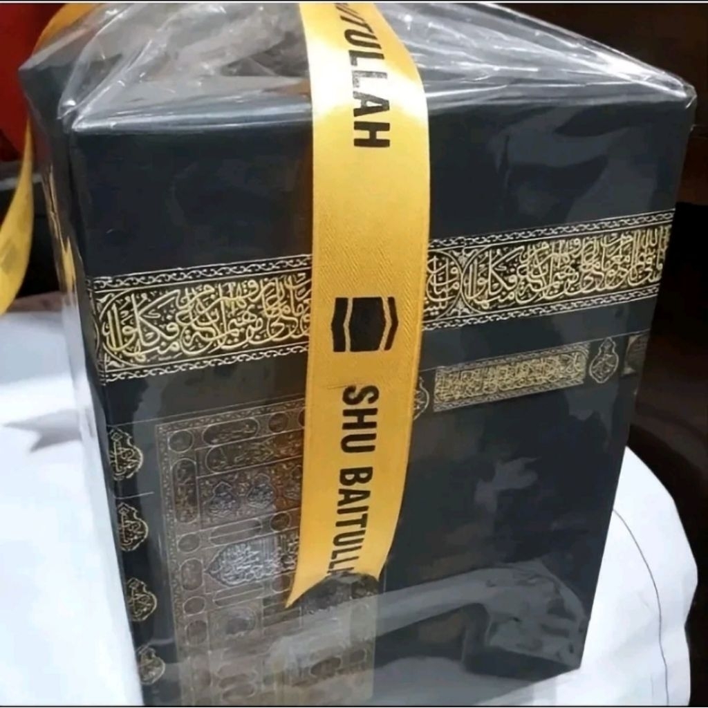 Celengan ka'bah kunci jumbo - Celengan miniatur Ka'bah kunci jumbo besar