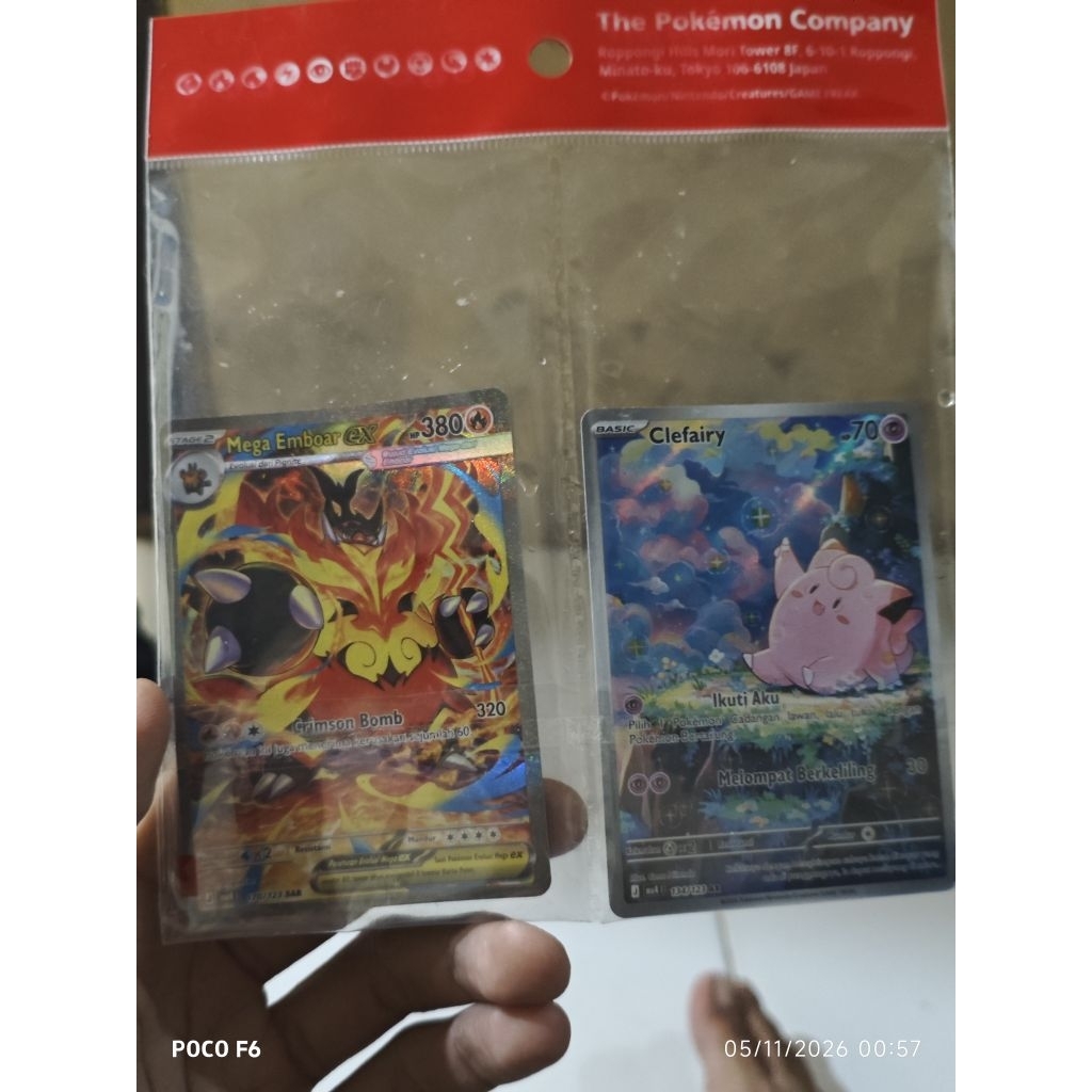 Mega Emboar + Clefairy