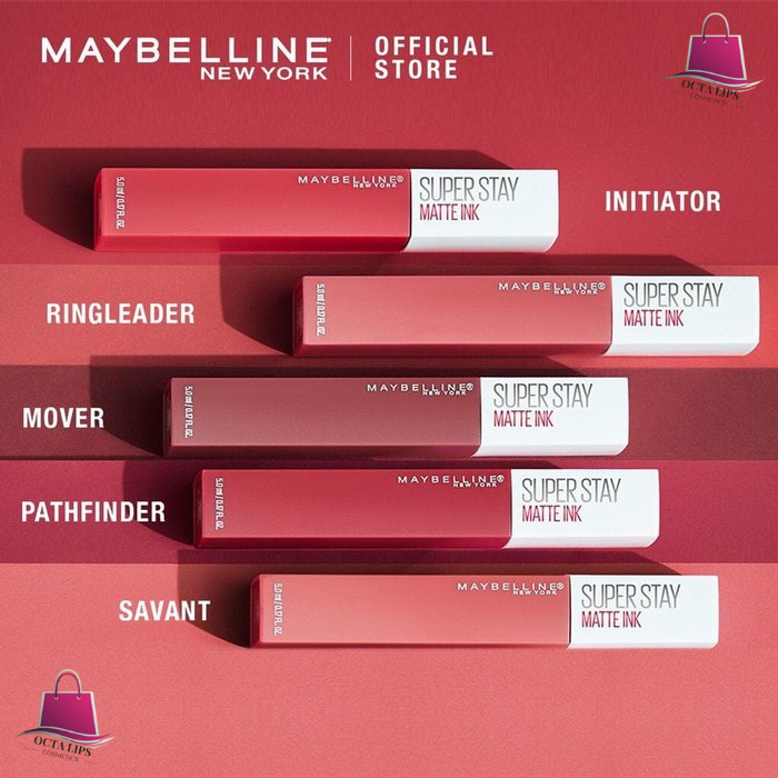 NEW - ORIGINAL MAYBELLINE SUPERSTAY MATTE LIPSTIK Make up Lipstik Cair Lipcream
