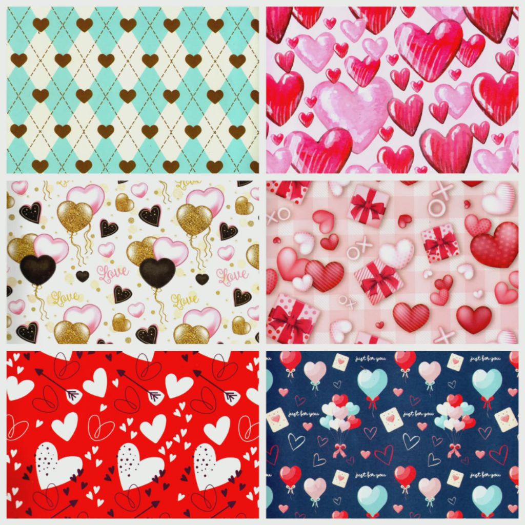 KERTAS KADO SANSANWAWA LOVE ROMANCE KERTAS KADO SANWA HEART VALENTINE