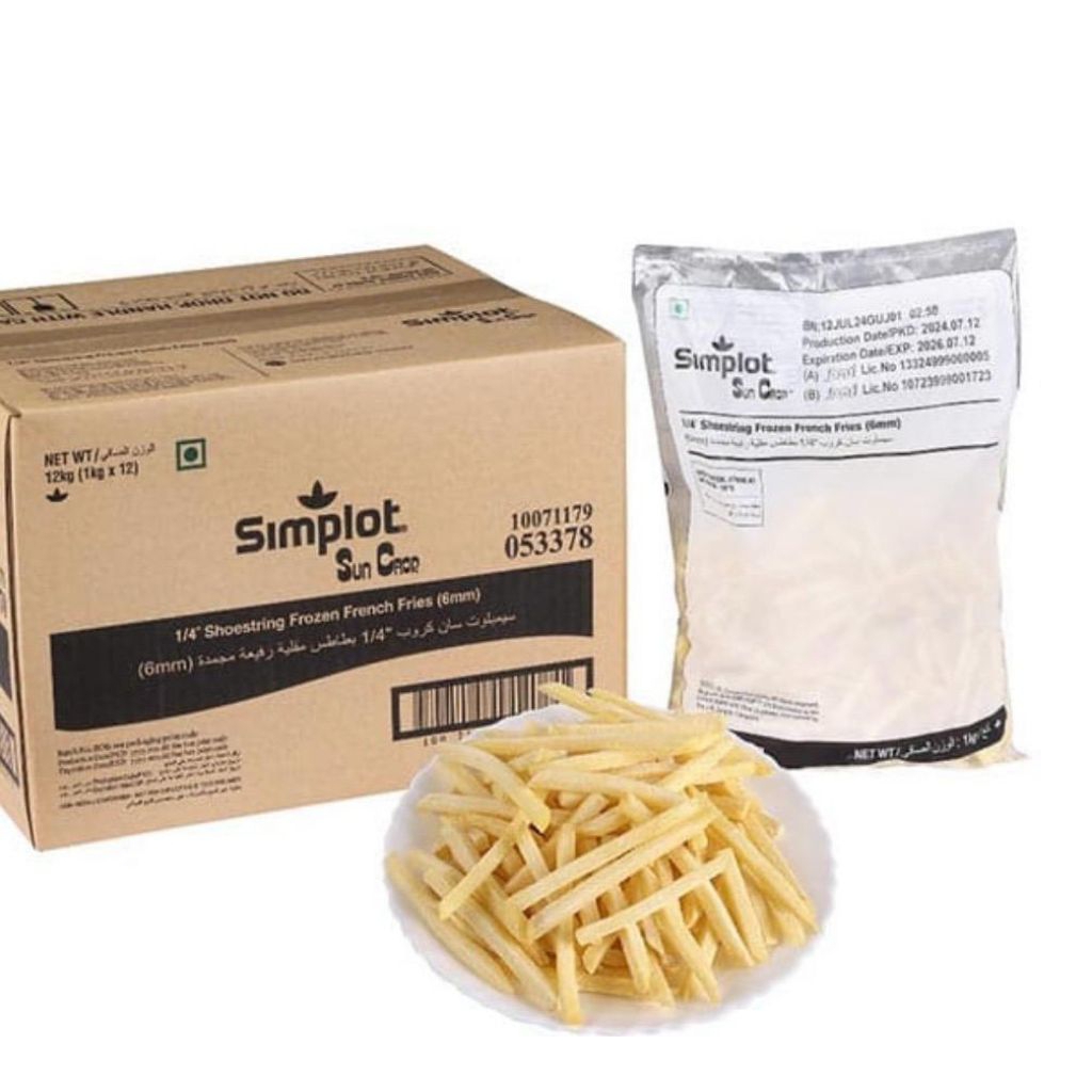 Kentang Keju Import Shoestring French Friess 1kg Kentang Arab