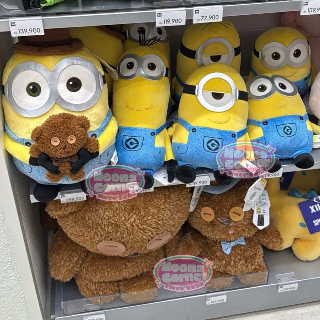 (Preorder) Minion‼️ Boneka Minions & Tim Bob’s Teddy Bear All Potdemiel Collections (Bob / Kevin / S