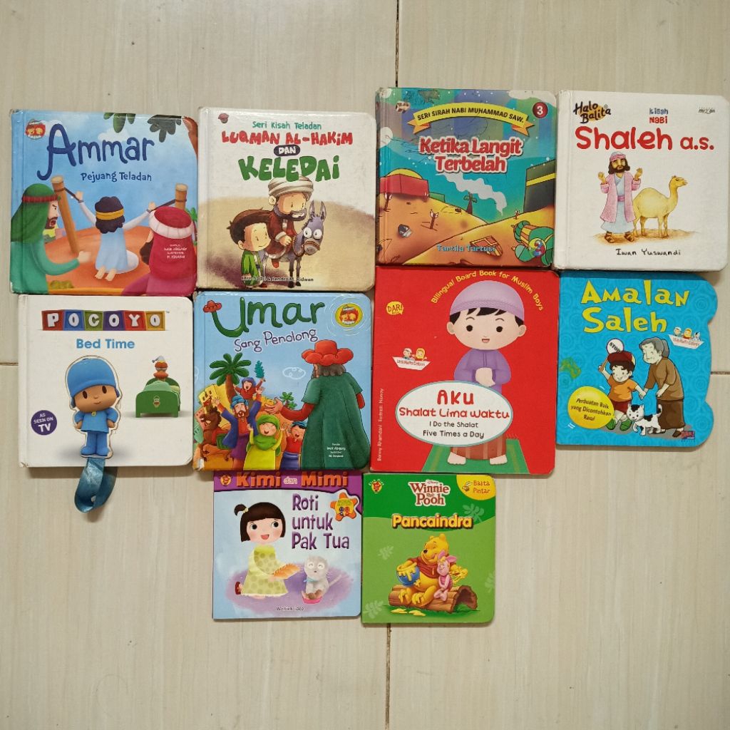 Preloved Buku Anak Boardbook