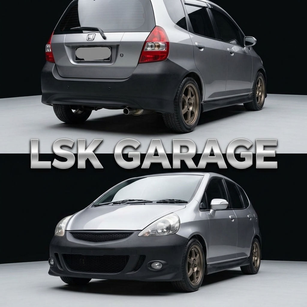 Bodykit Bemper jazz gd3 vteck MMC 2004_2008 GRADE_A